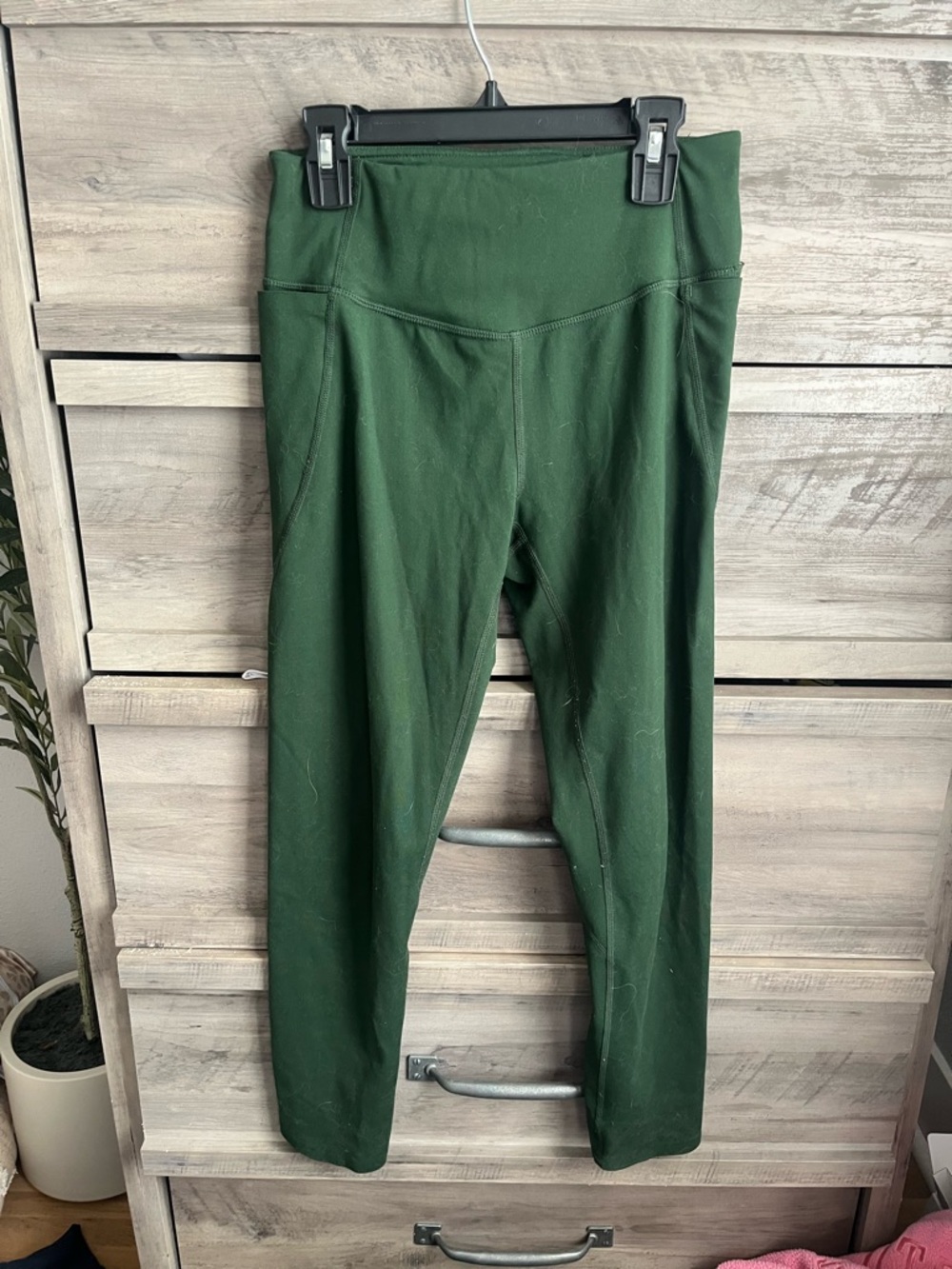 Zella Forest Green High-Waist Leggings